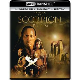 The Scorpion King 4K UHD ブルーレイ 輸入盤の画像
