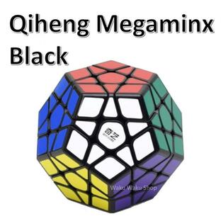 安心の保証付き 正規販売店 QiYi Qiheng Megaminx メガミンクス ブラック ルービックキューブ おすすめの画像