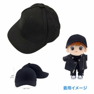 キャラクター ドール用 小物 キャップ 帽子 ぬいぐるみ 20cmドール用 人形 韓流 グッズ ax006-12の画像