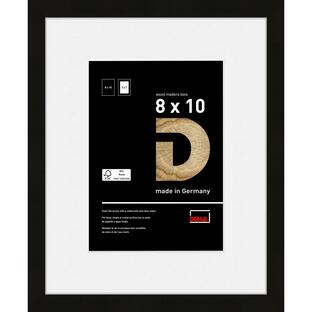 DEHA Design 写真フレーム ナルビク 8x10インチ ブラック DEHA Design 8x10 with mat 5x 並行輸入品の画像