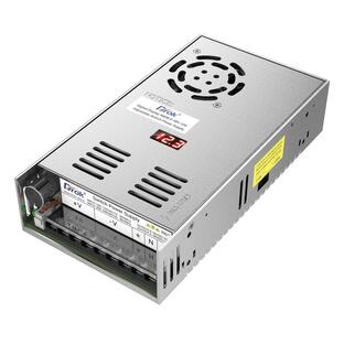 DROK スイッチング電源 AC 110/220V→DC 0-48V 10A 480W 電圧調整可能 安定化電の画像