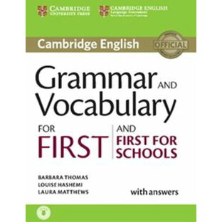 Cambridge Grammar and Vocabulary for First and First for Schools Book with answers with Audioの画像