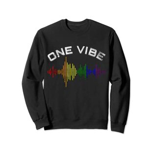 One Vibe ミュージック イコライザー ホモ ゲイ プライド LGBT レインボー トレーナーの画像