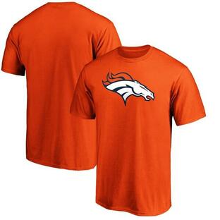 ファナティクス Tシャツ メンズ Denver Broncos Fanatics Primary Logo TShirt Orangeの画像