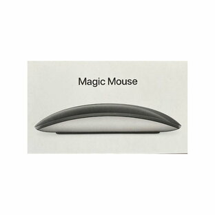 【新品】Apple ワイヤレスマウス Magic Mouse Multi-Touch対応 ブラック MMMQ3J/Aの画像