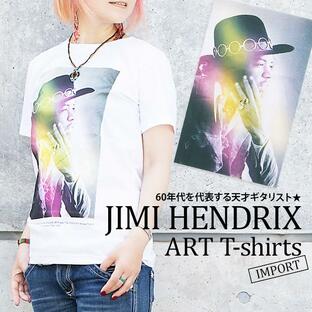 ロックTシャツ ジミヘンドリックス 半袖 メンズ レディース S M L XL バンドTシャツ ミュージックTシャツ ジミヘン ギタリスト ロック ブルースの画像
