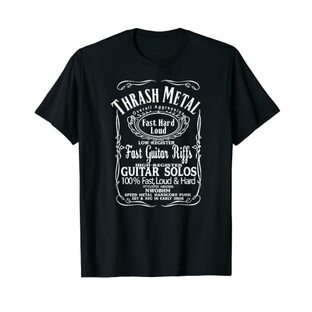 THRASHMETAL THRASH DEATH METAL ギターソロTシャツ Tシャツの画像