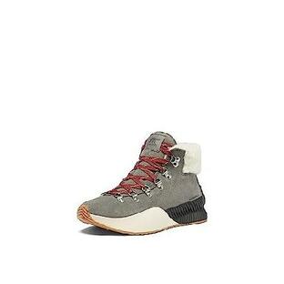 Sorel Women s Out N About III Conquest Waterproof Boots - Quarry, Grill Sizeの画像