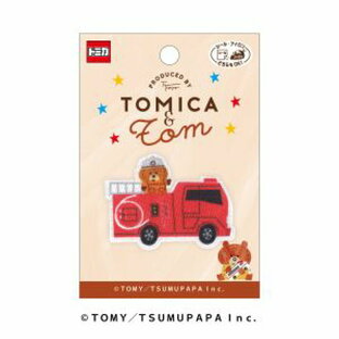 TOMICA トミカ ワッペン アイロンパッチシール トム パイオニア 手芸用品 キャラクター グッズ メール便可 シネマコレクションの画像