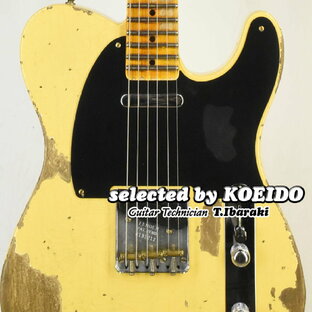 【New】Fender Custom Shop 52 Telecaster Heavy Relic ANBL (selected by KOEIDO)店長厳選、命を持つ別格の52テレ・ヘヴィレリック！フェンダー 光栄堂の画像