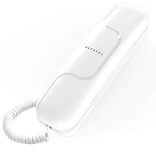 ALCATEL (アルカテル) T06 電話機 シンプル 固定電話機 ビジネスフォン 電源不要 コンパクト 小型 卓上 壁掛け アナログ回線の画像