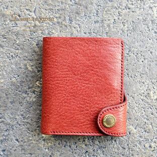 DAMASQUINA ダマスキーナ MINI WALLET -RED ミニウォレット レザー 財布 ウォレット メンズ レディース 革製品 小物 おしゃれの画像