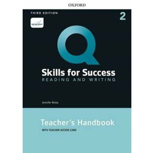 Q Skills for Success E Reading and Writing Level Teacher s Book Guide with Resource Access Code Cardの画像