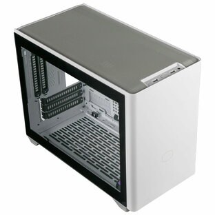 COOLER MASTER MasterBox NR200P White / MCB-NR200P-WGNN-S00 Mini-ITX/Mini-DTX PCケース 3スロット専有グラフィックスカード対応の画像