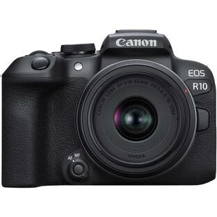 Canon キヤノン ミラーレス一眼カメラ EOS R10 w/RF-S18-45mm 24.2MP 4K動画 DIGIC Xイメージプロセッサー 高の画像