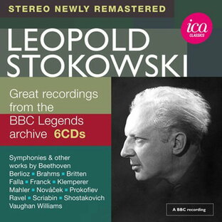 レオポルド・ストコフスキーBBCレジェンズ・グレート・レコーディングス [6CD]の画像