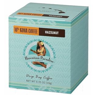 ハワイアンパラダイスコーヒー 10%コナ ヘーゼルナッツ D.B.C(BOX) 10g×10Pの画像