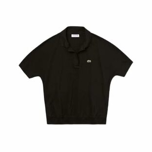 [ラコステ] リラックスフィットピケポロシャツ半袖 [公式] レディース PF0504L ブラック EU 00M (日本サイズM相当)の画像
