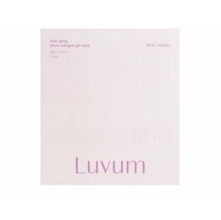 LUVUM ラビューム スロー エイジング フィト コラーゲン ゲル マスク(5枚)  人気 彼女  誕生日 話題の画像
