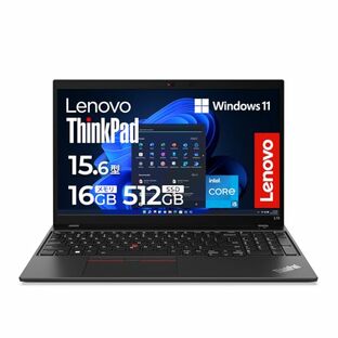 【公式】Lenovo ThinkPad L15 Gen 3 ノートパソコン ビジネス 15.6型 FHD IPS液晶 インテル® Core™ i5-1235U プロセッサー 16GB 512GB SSD プライバシーシャッター付きwebカメラ 無線LAN 指紋センサー 21C4SAEN00 Windows 11 Proの画像