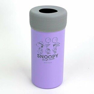 SNOOPY スヌーピー ステンレスペットボトルホルダー パープルの画像