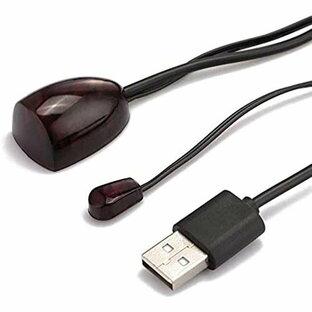 赤外線リモコンリピーター リモコン中継器 USBケーブル付き リモコンリピーター 1つの赤外発光ヘッド AVボード内にリモコン信号を届かせる 高感度の画像