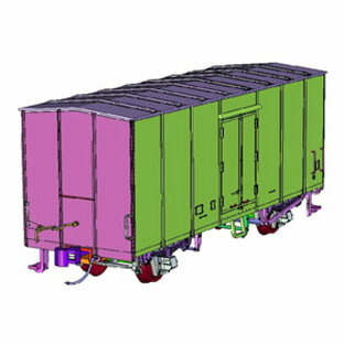 ［鉄道模型］トラムウェイ (HO) TW-R6000W 国鉄レム6000白塗装済キット 2両セットの画像