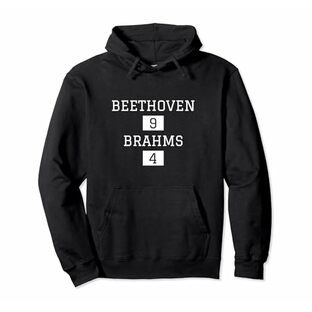ベートーヴェン・ブラームス シンフォニー スコアボード - 面白いクラシック音楽 パーカーの画像