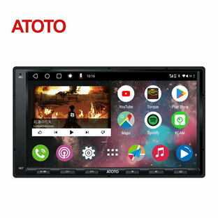 【ATOTO正規品 最新型カーナビ A6G2A7PF 7インチ】atoto a6 2DIN カーステレオ ワイヤレスCarPlay Android Auto ナビゲーション ミラーリンクカーナビゲーション オーディオ Bluetooth タッチスクリーン GPSカープレイ カー用品 carplay ナビ atoto a6 7インチ カーナビの画像