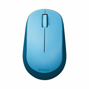 エレコム｜ELECOM マウス (Chrome/Mac/Windows11対応) ブルー M-DY12DBXBU [BlueLED /無線(ワイヤレス) /3ボタン /USB]の画像
