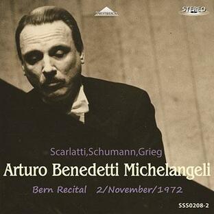 アルトゥーロ・ベネデッティ・ミケランジェリ Arturo Benedetti Michelangeli - D.Scarlatti, Schumann, Grieg CDの画像