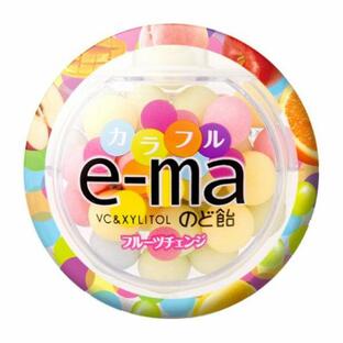 UHA味覚糖 e-maのど飴 カラフルフルーツチェンジ 33gの画像