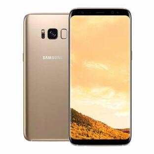 (再生新品) 海外SIMフリー Samsung Galaxy S8 G950 SIMフリースマートフォン 64GB 金ゴールド 国際送料無料の画像