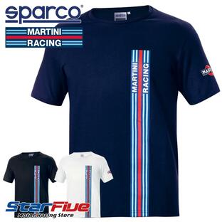 スパルコ×マルティーニレーシング Tシャツ BIG STRIPES Sparco MARTINI RACINGの画像