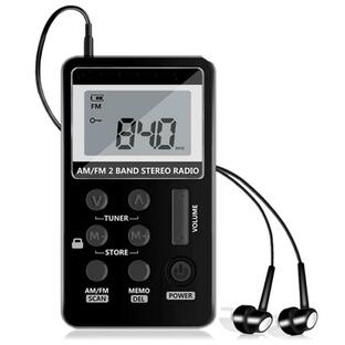 FM/AM対応 ポケットラジオ USB充電式の画像