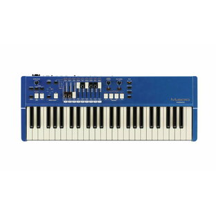【限定ブルーカラー】Hammond ドローバーキーボード M-solo BLE 新品 ハモンドオルガン[49鍵][Blue,ブルー,青][Keyboard,Digital Piano,電子ピアノ,デジタル,エレピ]の画像