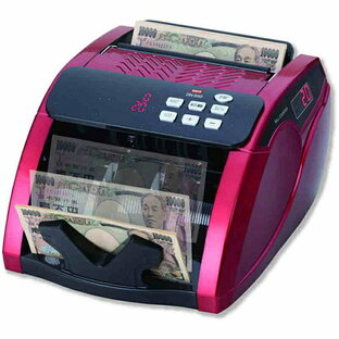 Daito ダイト 紙幣計数機 クリスタルレッドDN-550 1台 DN-550の画像