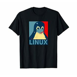 Linuxタキシードペンギングラフィックデザイン Tシャツの画像