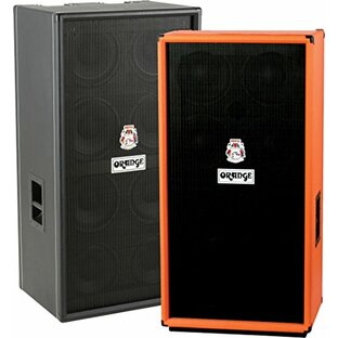 ORANGE 1200W Bass Speaker Cabinet with 8x10" Eminence speaker ベースアンプキャビネット OBC810 Blackの画像