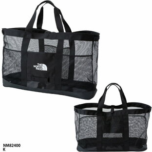 【THE NORTH FACE】 Glutton Mesh Tote L グラットンメッシュトートL/ノースフェイス/国内正規品(NM82400) K ブラックの画像