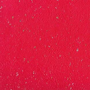 手染め 金砂子 もみ紙 日本の伝統色 赤色 大判 55ｘ80cm 厚手の画像