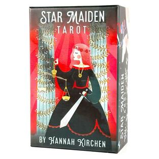 タロットカード 78枚 タロット占い スター・メイデン・タロット Star Maiden Tarot 日本語解説書付き 正規品の画像