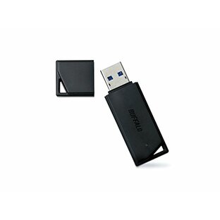 【セット買い】バッファロー USBメモリ 64GB USB3.2(Gen1)/3.1(Gen 1)/3.0/2.0 充実サポート RUF3-K64GA-BK/N + バッファロー SDカード 64GB 100MB/s UHS-1 スピードクラス1 VideoSpeedClass10 IPX7 Full HD データ復旧サービス対応 RSDC-064U11HA/Nの画像