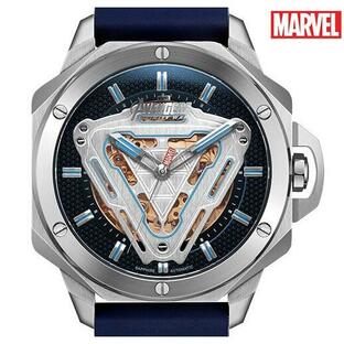 MARVEL DISNEY 公認 機械式自動巻き腕時計 マーベルアベンジャーズアイアンマン・スケルトン最高級ラグジュアリー腕時計 並行輸入品の画像