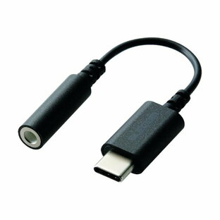 エレコム エレコム イヤホン・ヘッドホン用 USB Type－C変換ケーブル EHP-C35DS01BK 1個の画像