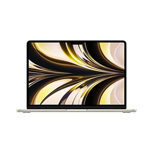 Apple 2022 13インチMacBook Air: 8コアCPUと10コアGPUを搭載したApple M2チップ, 512GB SSD - スターライトの画像