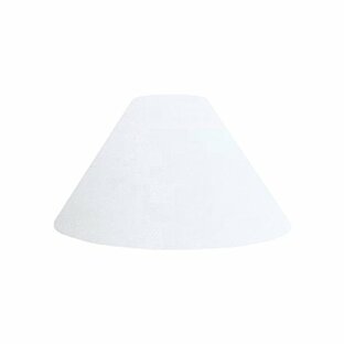 ランプ・シェード(lamp-shade) ホルダー式 交換用ランプシェード 直径30cm 綿布 ホワイト H-30100の画像