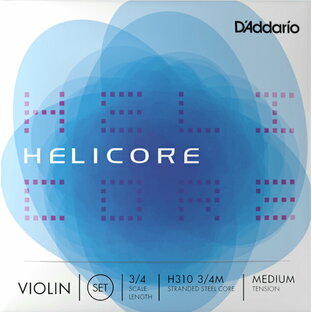 D'Addario H310 4M ダダリオ バイオリン弦 セット D Addario Helicore Violin Stringsの画像
