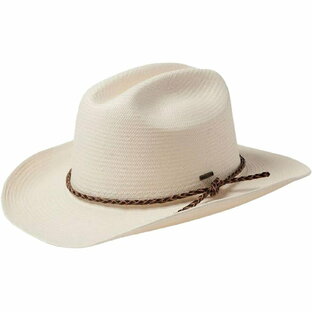 (取寄) ブリクストン レンジ ストロー カウボーイ ハット Brixton Range Straw Cowboy Hat Off Whiteの画像