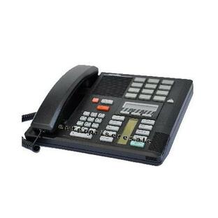 Nortel/Meridian M7310 PBX Black 4-7 Line Telephone with Speaker (Norstar NT8B20) by Nortel M7310 Black Telephone Handset Norstar with [並行 並行輸入品の画像